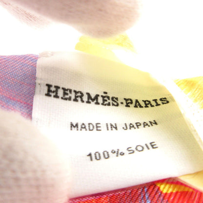 Hermes Scarf Silk Multicolor Twilly Kyoto Marble Women