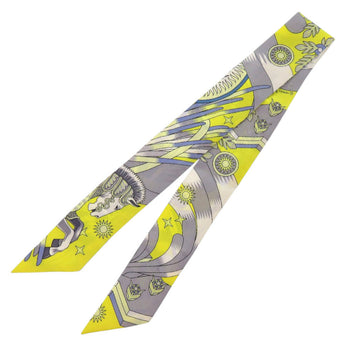 Hermes Scarf Silk Yellow Twilly The Source Of Pegasus
