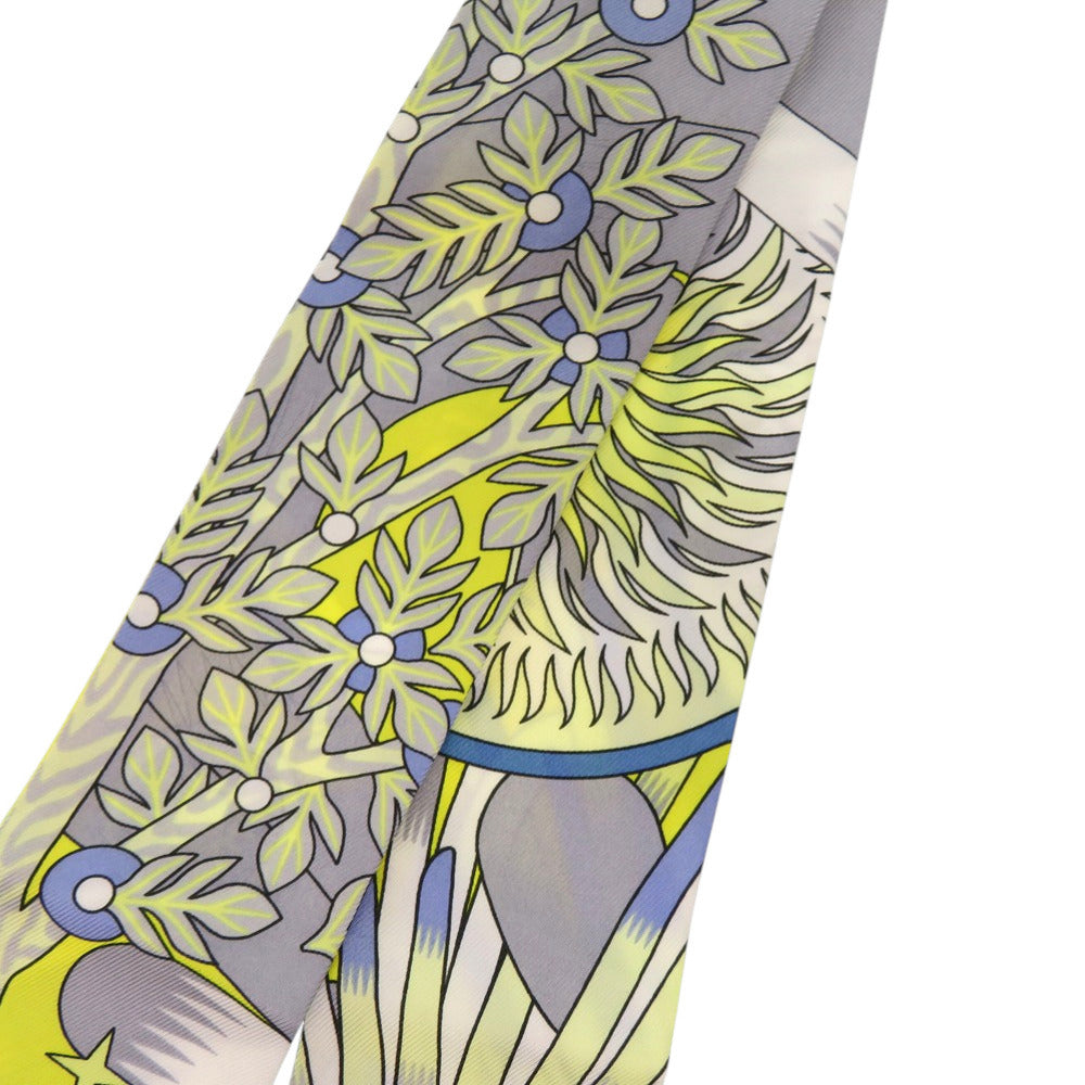 Hermes Scarf Silk Yellow Twilly The Source Of Pegasus