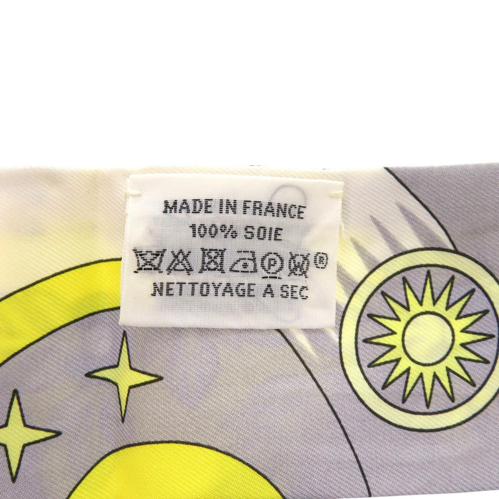 Hermes Scarf Silk Yellow Twilly The Source Of Pegasus