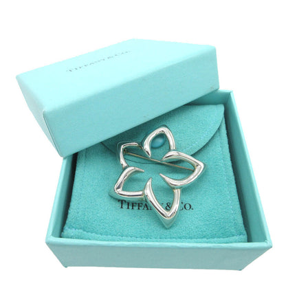 Tiffany&Co. Brooch Silver925 Silver Plumeria Flower
