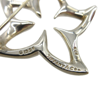 Tiffany&Co. Brooch Silver925 Silver Plumeria Flower
