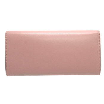 Fendi Long Wallet Purse 8M0251 Leather Pink Two Fold By The Way Women Secondhand