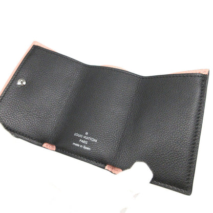 Louis Vuitton Tri-Fold Wallet M63978 Leather Pink Compact Wallet Portefeuille Rock Mini Women