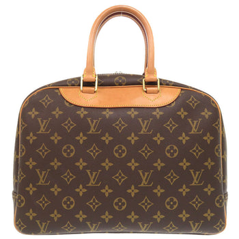 Louis Vuitton Handbag M47270 Monogram Canvas Brown Monogram Deauville Women(Unisex)