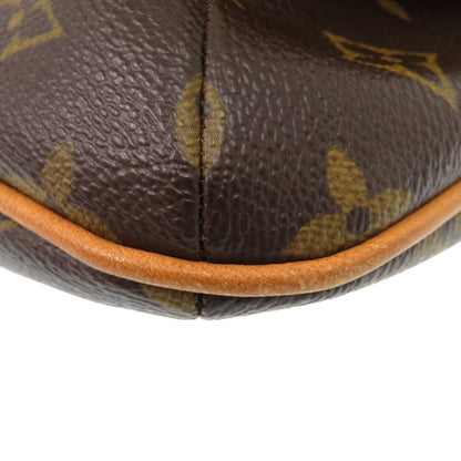 Louis Vuitton Shoulder Bag M51388 Monogram Canvas Brown Monogram Musette Tango Long Strap Women