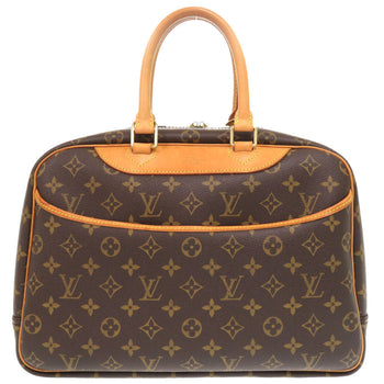 Louis Vuitton Handbag M47270 Monogram Canvas Brown Monogram Deauville Women(Unisex)