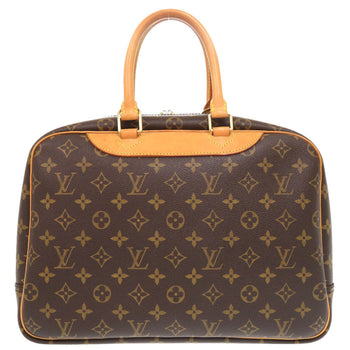 Louis Vuitton Handbag M47270 Monogram Canvas Brown Monogram Deauville Women(Unisex)