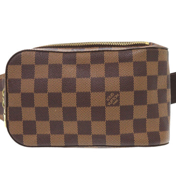 Louis Vuitton Sling Bag N51994 Damier Canvas Ebene Damier Geronimos Unisex(Unisex)