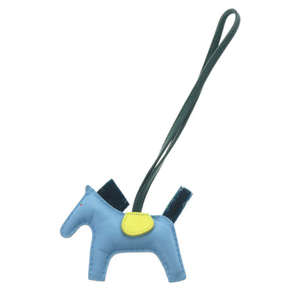 Hermes Key Ring Anjou Milo, Crinolan Celeste Rodeo Pm Unisex(Unisex)