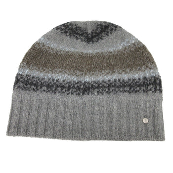 Hermes Other Hats Cashmere, Wool Gray Knitted Hat With Serie Buttons Unisex(Unisex) M