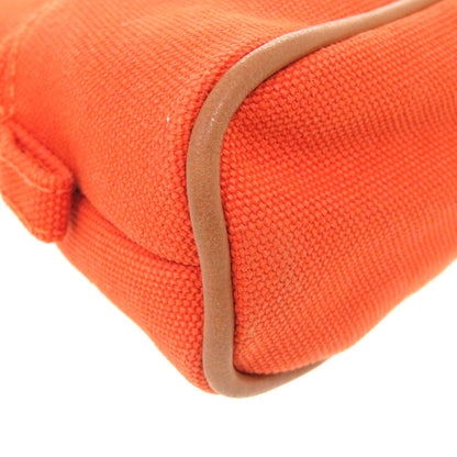 Hermes Pouch Cotton Orange Bolide Pouch 16 Mini Women