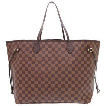 Louis Vuitton Tote Bag N41357 Damier Canvas Brown Damier New Neverfull Gm Women
