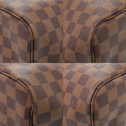 Louis Vuitton Tote Bag N41357 Damier Canvas Brown Damier New Neverfull Gm Women