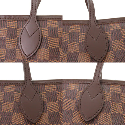 Louis Vuitton Tote Bag N41357 Damier Canvas Brown Damier New Neverfull Gm Women