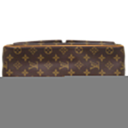 Louis Vuitton Shoulder Bag M51163 Monogram Canvas Brown Monogram Vivasite Gm Women