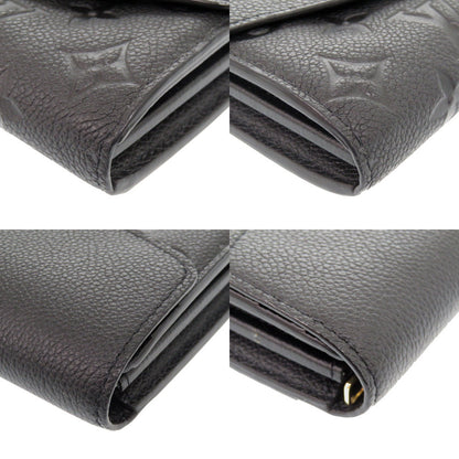 Louis Vuitton Long Wallet Purse M61182 Monogram Ann Platt Black Monogram Ann Platt Portefeuille