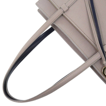 Salvatore Ferragamo Tote Bag Gg-21F216 Leather Gray Gancini Amy Tote Bag Women