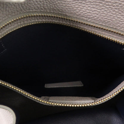Salvatore Ferragamo Tote Bag Gg-21F216 Leather Gray Gancini Amy Tote Bag Women