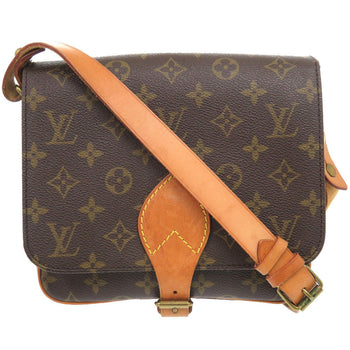 Louis Vuitton Shoulder Bag M51253 Monogram Canvas Brown Monogram Cartouchiere 22 Women