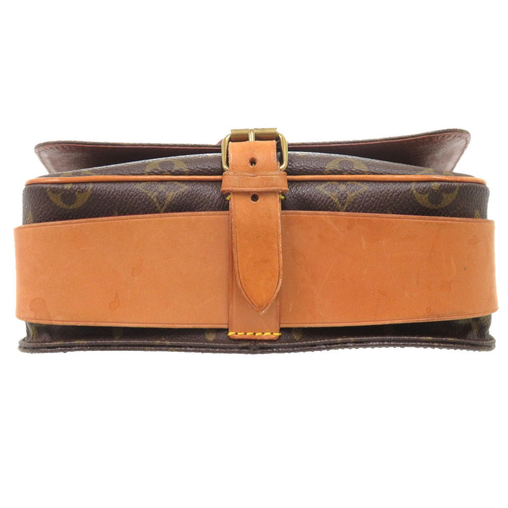 Louis Vuitton Shoulder Bag M51253 Monogram Canvas Brown Monogram Cartouchiere 22 Women