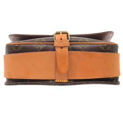 Louis Vuitton Shoulder Bag M51253 Monogram Canvas Brown Monogram Cartouchiere 22 Women