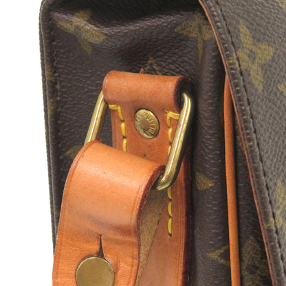 Louis Vuitton Shoulder Bag M51253 Monogram Canvas Brown Monogram Cartouchiere 22 Women