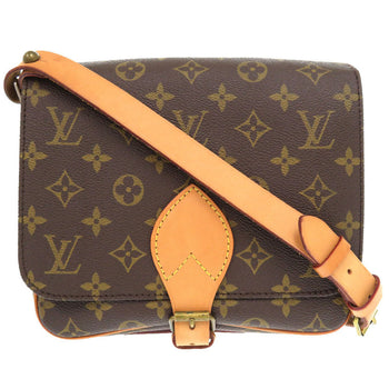 Louis Vuitton Shoulder Bag M51253 Monogram Canvas Brown Monogram Cartouchiere 22 Women