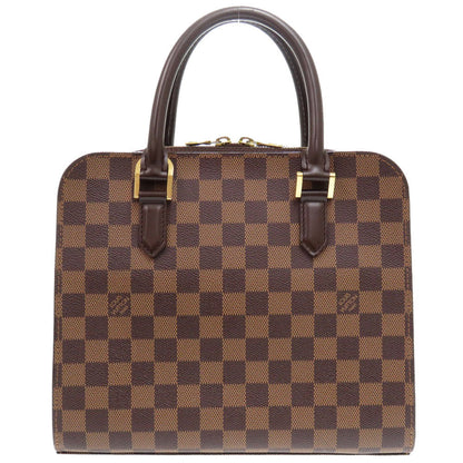 Louis Vuitton Handbag N51155 Damier Canvas Brown Damier Triana Women