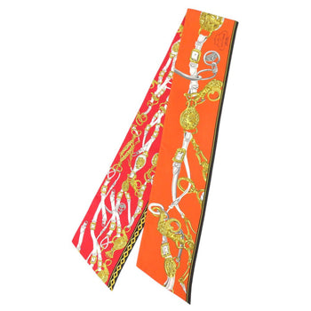 Hermes Scarf Silk Multicolor Maxi Twilly Maxi Twilly Brides De Gala Women
