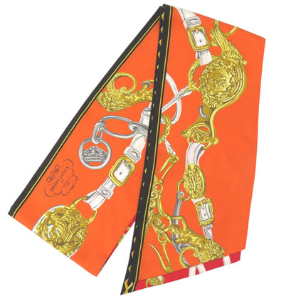 Hermes Scarf Silk Multicolor Maxi Twilly Maxi Twilly Brides De Gala Women