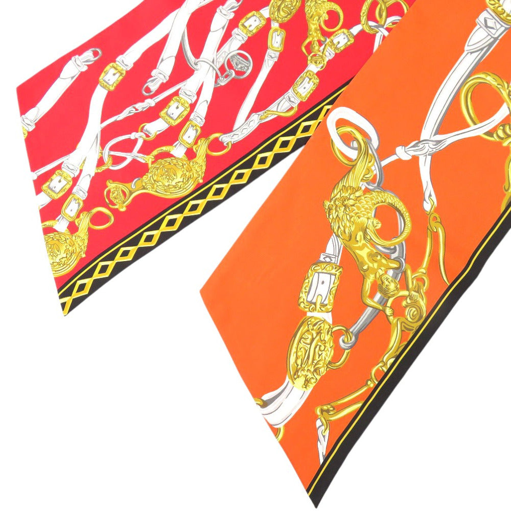 Hermes Scarf Silk Multicolor Maxi Twilly Maxi Twilly Brides De Gala Women