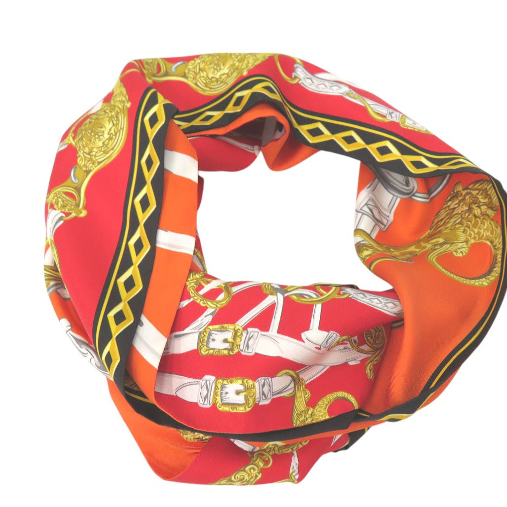 Hermes Scarf Silk Multicolor Maxi Twilly Maxi Twilly Brides De Gala Women