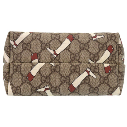 Gucci Tote Bag Gg Supreme Brown Gg Pattern Tote Bag Pvc Bootspattern Women