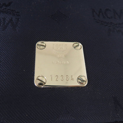 Mcm Handbag Leather, Pvc Navy Logo 2Way Women