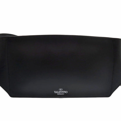 Valentino Waist Bag B0719Wjw 0Ni Leather Black Mens