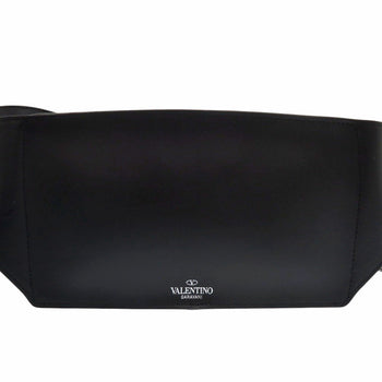 Valentino Waist Bag B0719Wjw 0Ni Leather Black Mens