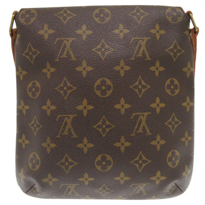 Louis Vuitton Shoulder Bag M51258 Monogram Canvas Brown Monogram Musette Salsa Short Strap Women