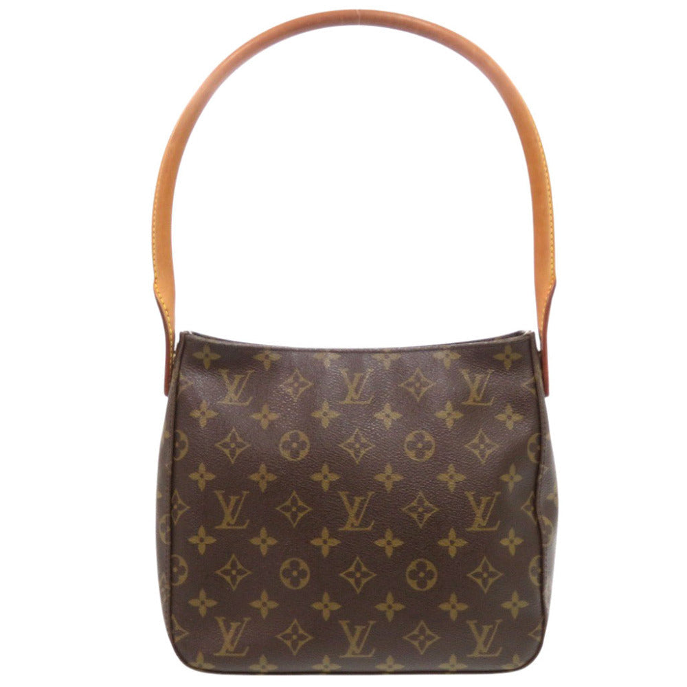 Louis Vuitton Shoulder Bag M51146 Monogram Canvas Brown Monogram Loopingmm Women
