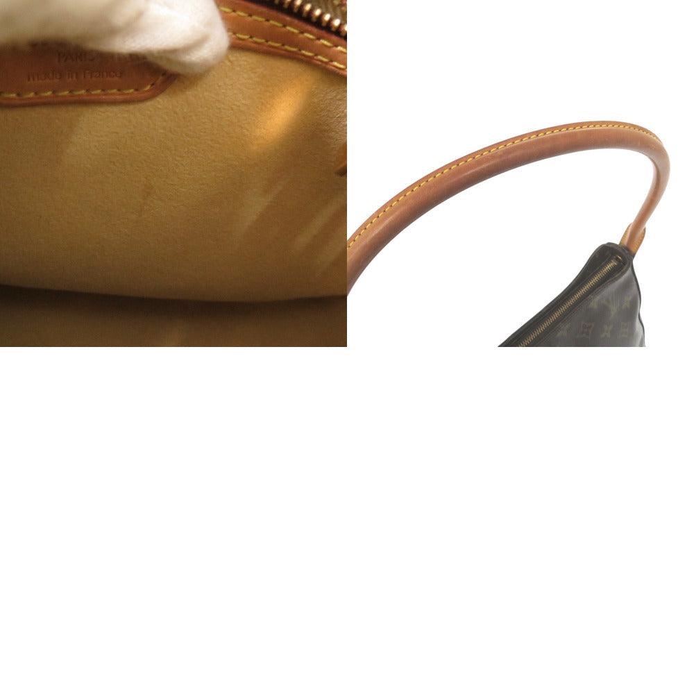 Louis Vuitton Shoulder Bag M51146 Monogram Canvas Brown Monogram Loopingmm Women