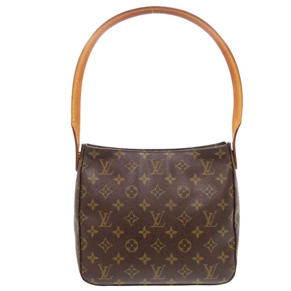 Louis Vuitton Shoulder Bag M51146 Monogram Canvas Brown Monogram Loopingmm Women