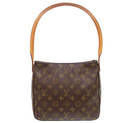 Louis Vuitton Shoulder Bag M51146 Monogram Canvas Brown Monogram Loopingmm Women