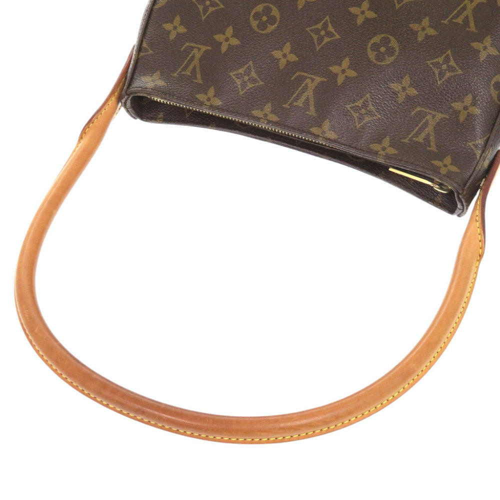 Louis Vuitton Shoulder Bag M51146 Monogram Canvas Brown Monogram Loopingmm Women