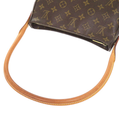 Louis Vuitton Shoulder Bag M51146 Monogram Canvas Brown Monogram Loopingmm Women