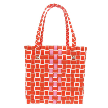 Marni Handbag M00638 0M429 Polypropylene Orange Market Woven