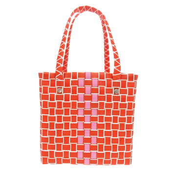 Marni Handbag M00638 0M429 Polypropylene Orange Market Woven