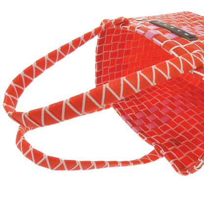 Marni Handbag M00638 0M429 Polypropylene Orange Market Woven