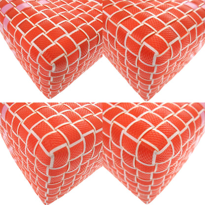 Marni Handbag M00638 0M429 Polypropylene Orange Market Woven