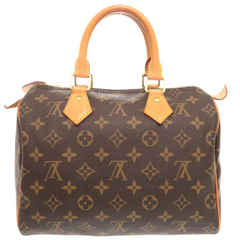 Louis Vuitton Handbag M41109 Monogram Canvas Brown Monogram Speedy 25 Women