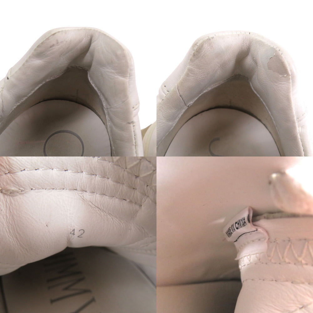 Jimmy Choo Sneakers Leather White 42
